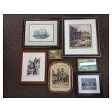 Diverse Art Collection, Framed