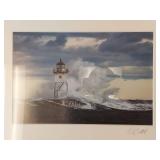 Diverse Framed Art Collection: Abstracts, Landscapes, Ocean Themes