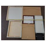 Diverse Framed Art Collection: Abstracts, Landscapes, Ocean Themes