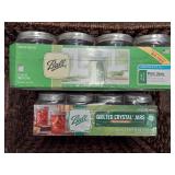 Comprehensive Kitchen Essentials Set including Ball Mason Jars and Ramekins