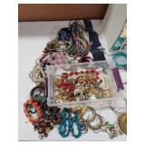 Huge Jewelry Lot Collection Including Signed and Silver