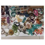 Huge Jewelry Lot Collection Including Signed and Silver