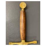 Medieval Style Sword with Leather Sheath