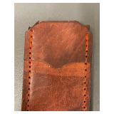 Vintage Sword with Leather Sheath