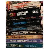Extensive Vintage Paperback Book Collection by Renowned Authors