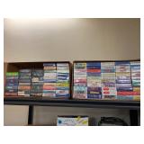 Sealed VHS Lot Over 70 Tapes Mixed Genres Collectible Classic