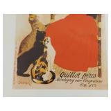 Framed Reproduction Lait Pur de la Vingeanne Poster Print - Steinlen