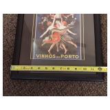 Cappiello Framed Vintage Art Prints Reproduction Set 1926 & 1927