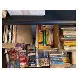 Large Assorted Collection of Vintage Paperbacks Including Dictionaries