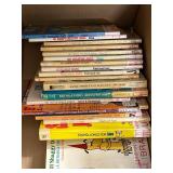 Large Assorted Collection of Vintage Paperbacks Including Dictionaries