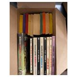 Large Assorted Collection of Vintage Paperbacks Including Dictionaries