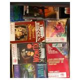 Large Assorted Collection of Vintage Paperbacks Including Dictionaries