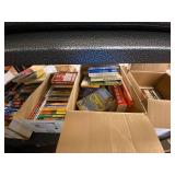 Large Lot of Vintage Paperback Novels Fiction Espionage Sci-Fi Collection