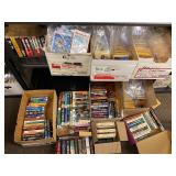 Extensive Collection of Sci-Fi and Thriller Paperback Novels