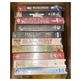 Extensive Lot of Vintage Collectible VHS Tapes Assorted Titles