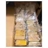 Large Bulk Lot of Organized Printed Materials with Labeled Bags