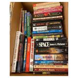 Diverse Collection of Vintage and Modern Science Fiction Paperback Books