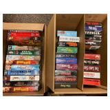 Huge VHS Tape Collection - Variety of Titles - Boxed Lot