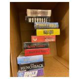 Vintage VHS Tape Collection Featuring Classic Movies and Musicals