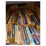 Large Collection of Paperback Books in Mixed Genres by Renowned Authors