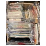 Large Collection of Books in Categorized Cardboard Boxes