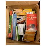Mixed Box Lot of Books & Supplies