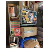 Mixed Books Lot: Fiction, Quilting, Reference