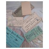 Lot 150+ 1890s Ephemera & 1900s Postcard Collection - Mostly 1 Cent Stamps
