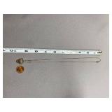 Sterling Silver 925 Necklace with Stone Pendant