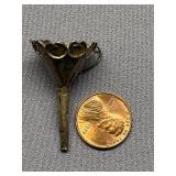Antique Sterling Silver 925 Miniature Funnel Pendant