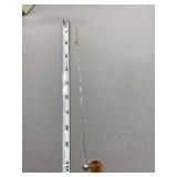 Signed Dyadema Sterling Silver 925 Heart Pendant Necklace, Italy