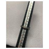 Sterling Silver 925 Ring with Stones Size 5.5