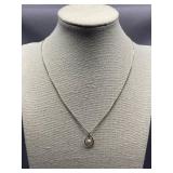 TAIY Sterling Silver 925 Faux Pearl Necklace