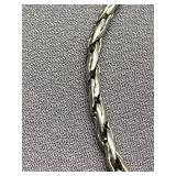 Twisted Sterling Silver 925 Bracelet