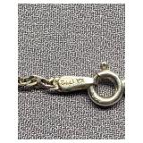 Sterling Silver 925 Chain Anklet