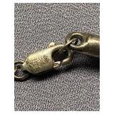 Lot 2 Alex and Ani Sterling Silver 925 Charm Bracelets