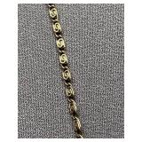 Vintage Sterling Silver 925 Engraved Heart Locket Necklace