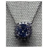 Sterling Silver 925 Necklace with Pendant