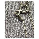 Sterling Silver 925 Heart Pendant Necklace