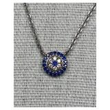 Sterling Silver 925 Dainty Necklace with Pendant