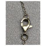 Sterling Silver 925 Dainty Necklace with Pendant