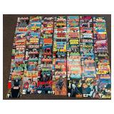 Large Vintage Comic Book Lot Marvel Iron Man G.I. Joe Punisher