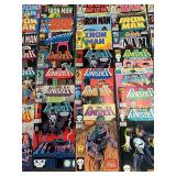 Large Vintage Comic Book Lot Marvel Iron Man G.I. Joe Punisher