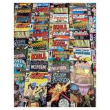 Marvel Comic Book Collection Wolverine Punisher G.I. Joe