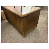 Vintage Wooden Level, Easel & Chest