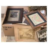 Vintage Framed Prints & Photographs Collection
