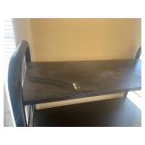 Black Metal Shelving Unit