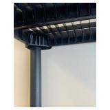 Heavy-Duty Plastic Shelving Unit