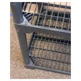 Heavy-Duty Plastic Shelving Unit