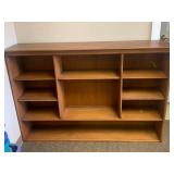 Wooden Bookshelf with Multiple Shelves